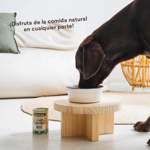 Lata Filosofía BARF de Ternera y Verduras Wild Balance 400 g