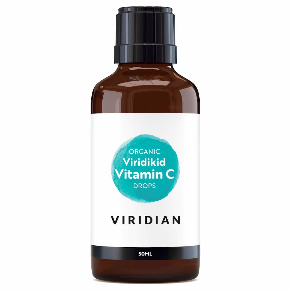 Viridikid vitamina C orgánica gotas Viridian 50 ml