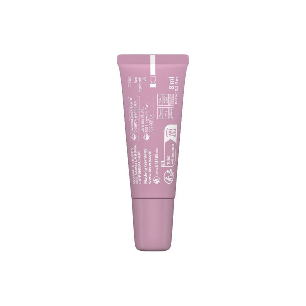 Bálsamo labial efecto volumen péptidos & peonia Lavera 4,5g