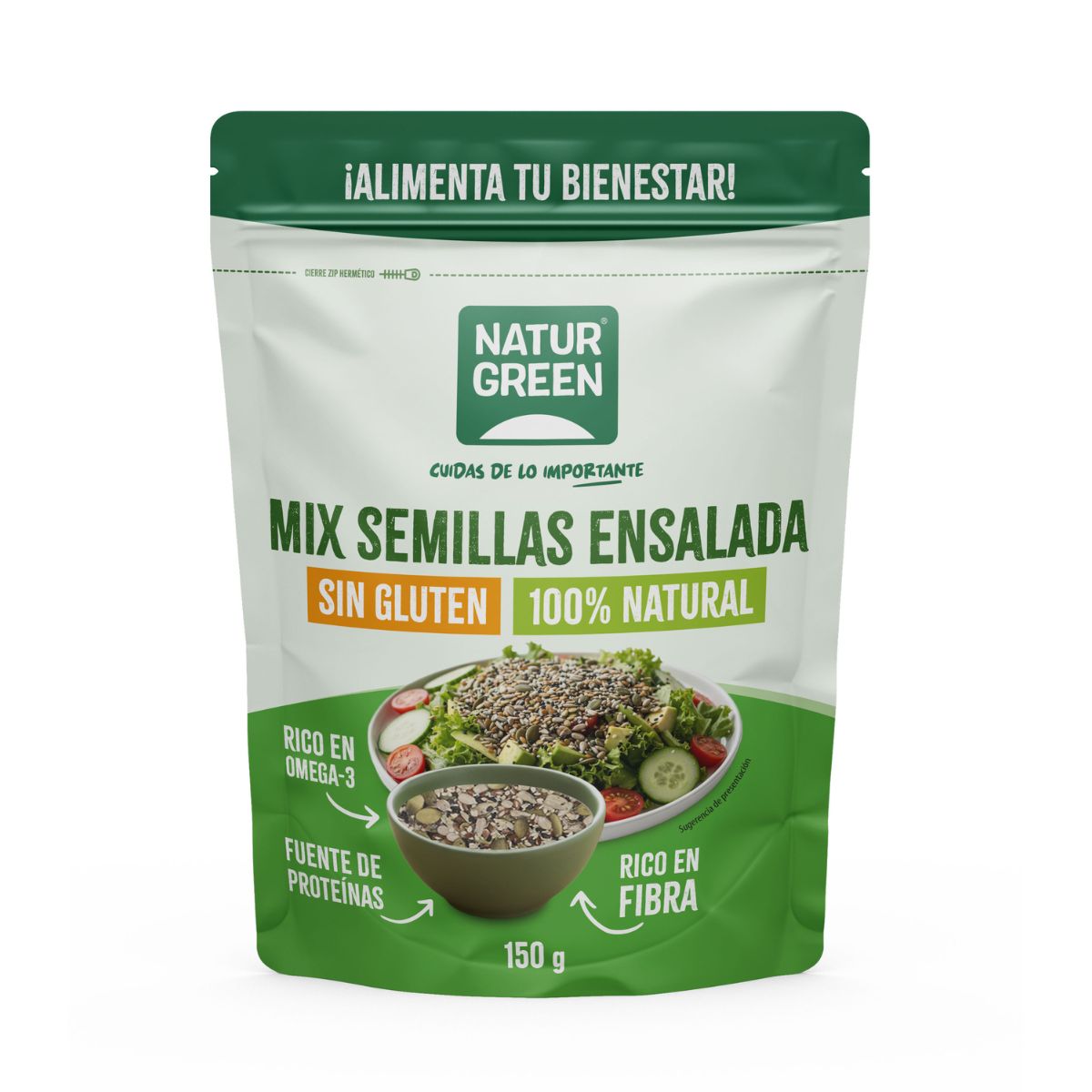 Mezcla de Semillas NaturGreen 150 g