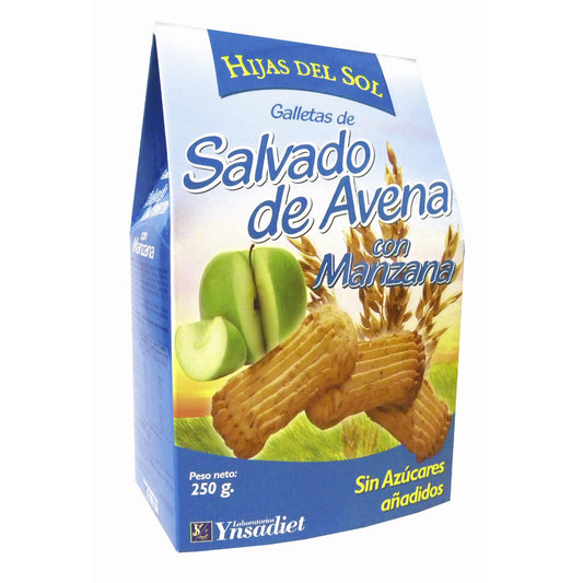 Galletas Salvado Avena Con Manzana Ynsadiet 250 g