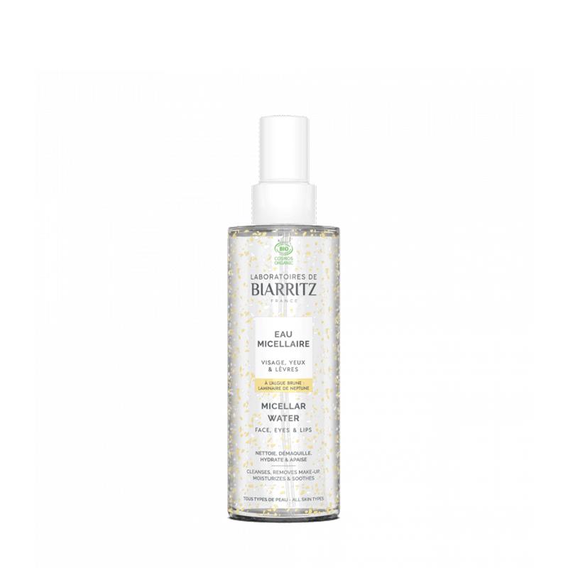 Agua micelar cara, ojos y labios 200 ml Biarritz