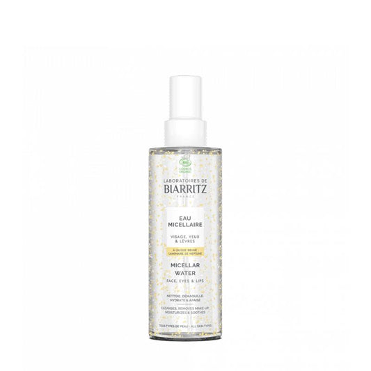 Agua micelar cara, ojos y labios 200 ml Biarritz