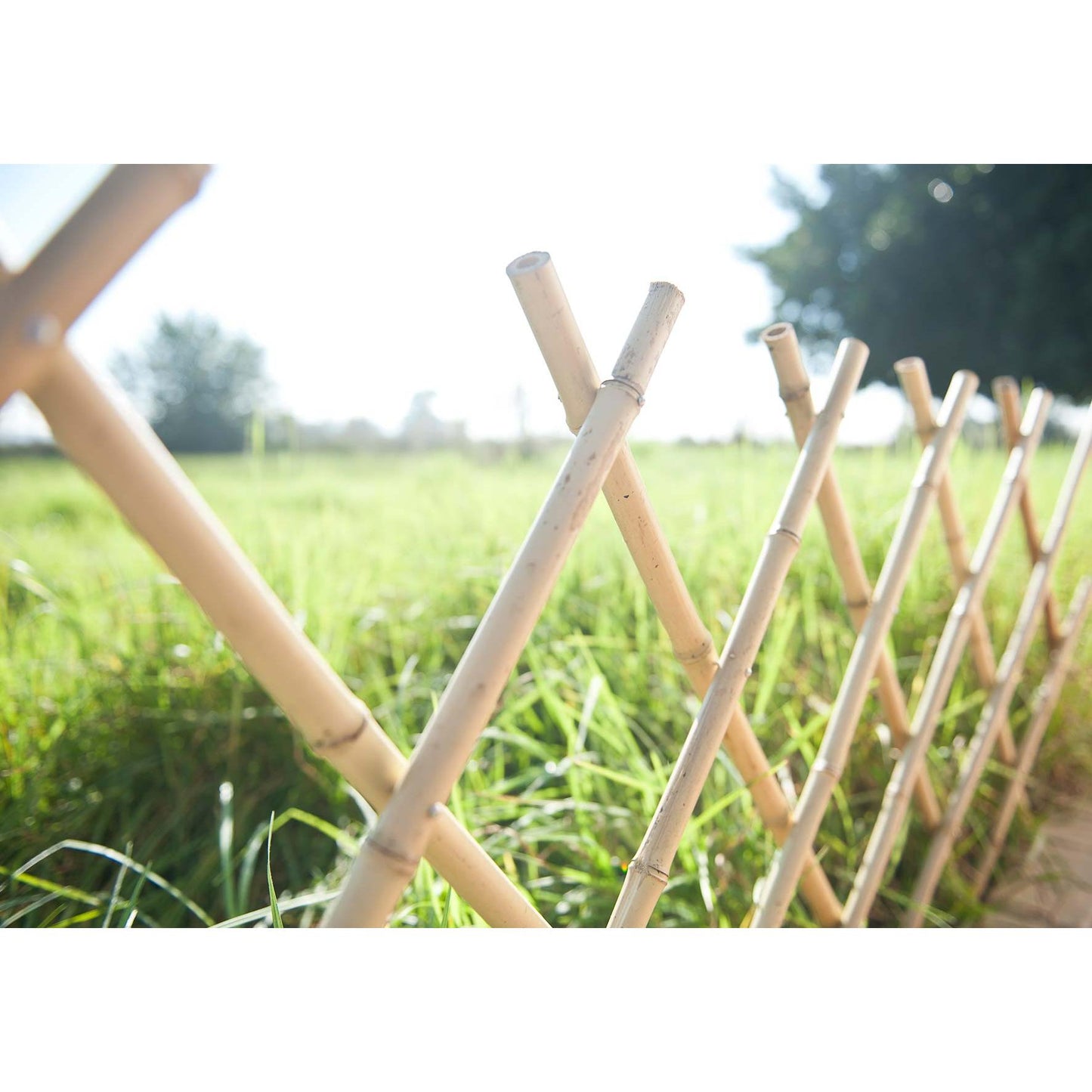 Celosía Extensible Bambú Natural Faura 1,2x2,4 m