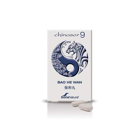 Chinasor 9 Bao He Wan Soria Natural, 30 comprimidos