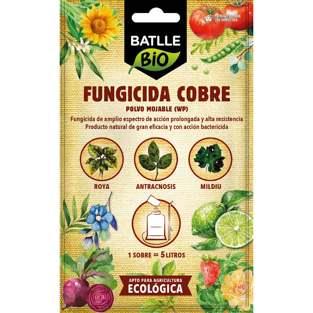 Fungicida Cobre Batlle Bio para 5 L