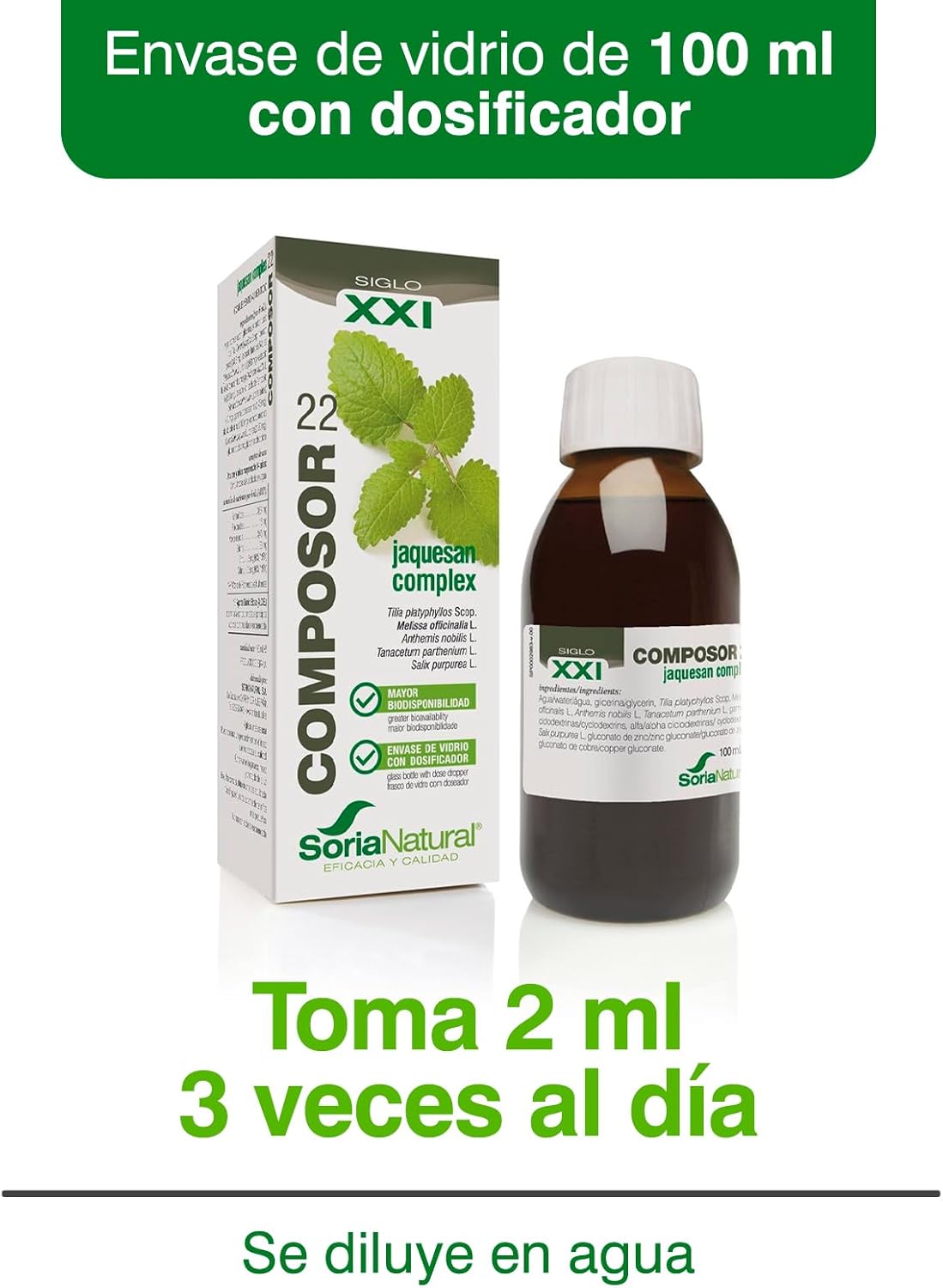 Composor 22 Jaquesan Complex XXI Soria Natural 50 ml