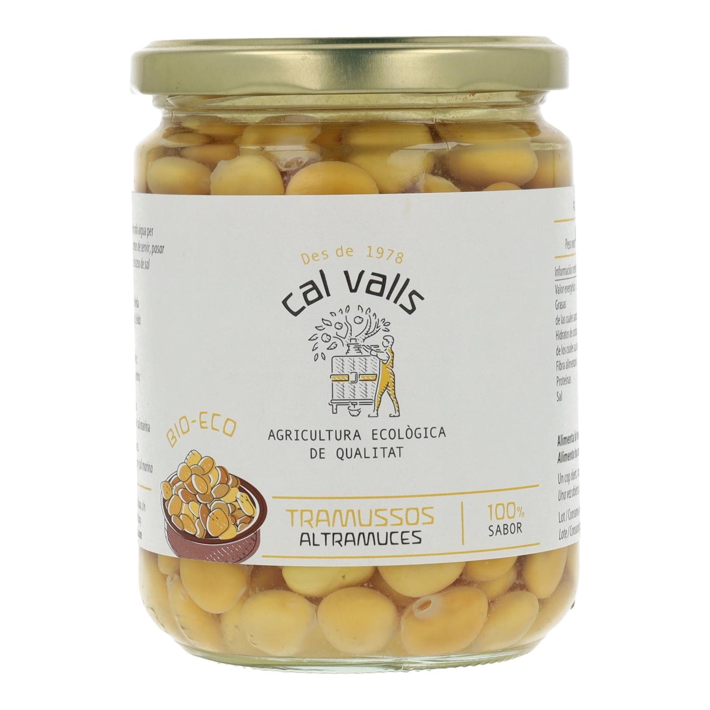 Altramuces al natural ECO Cal Valls 270 g