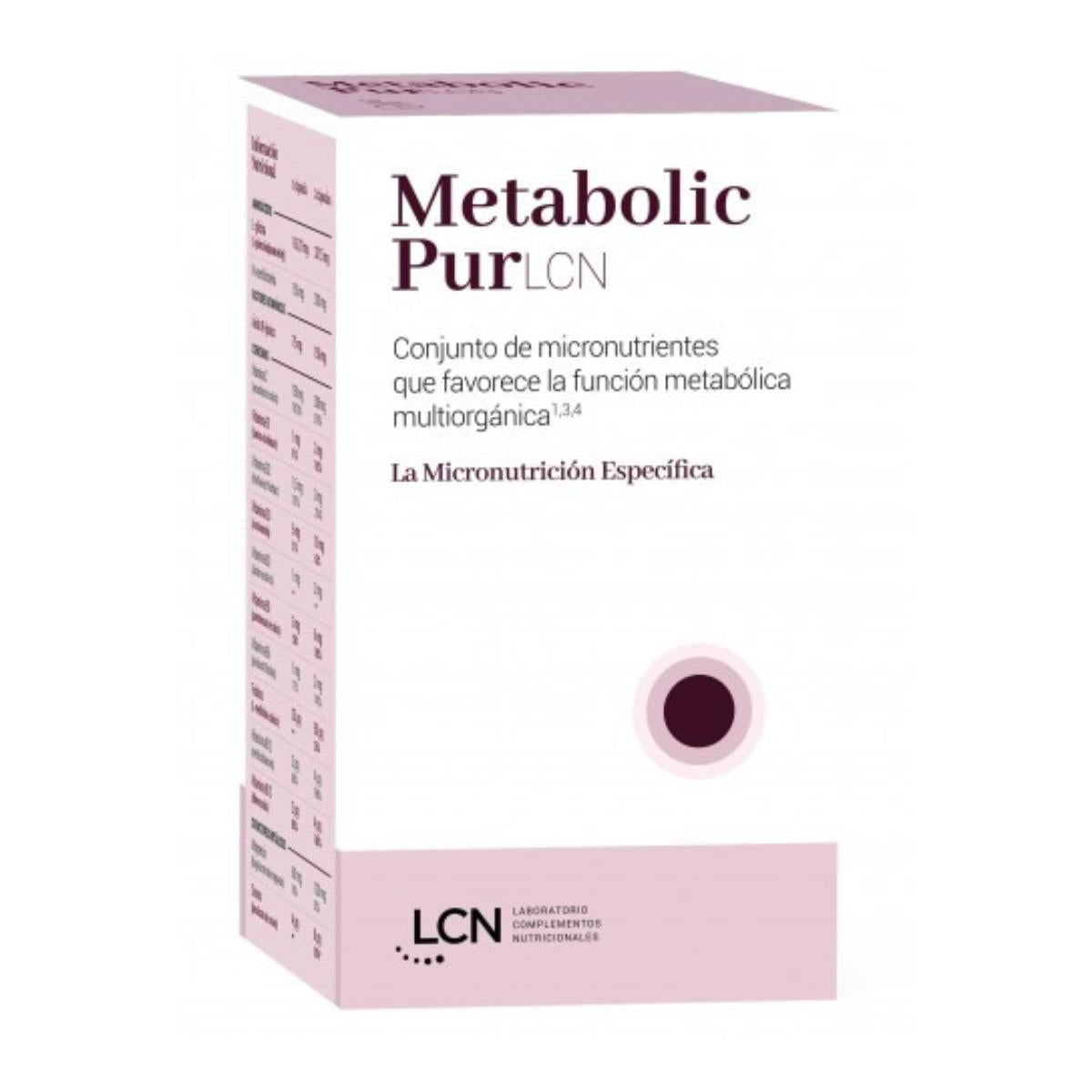Metabolic pur LCN 60 cápsulas