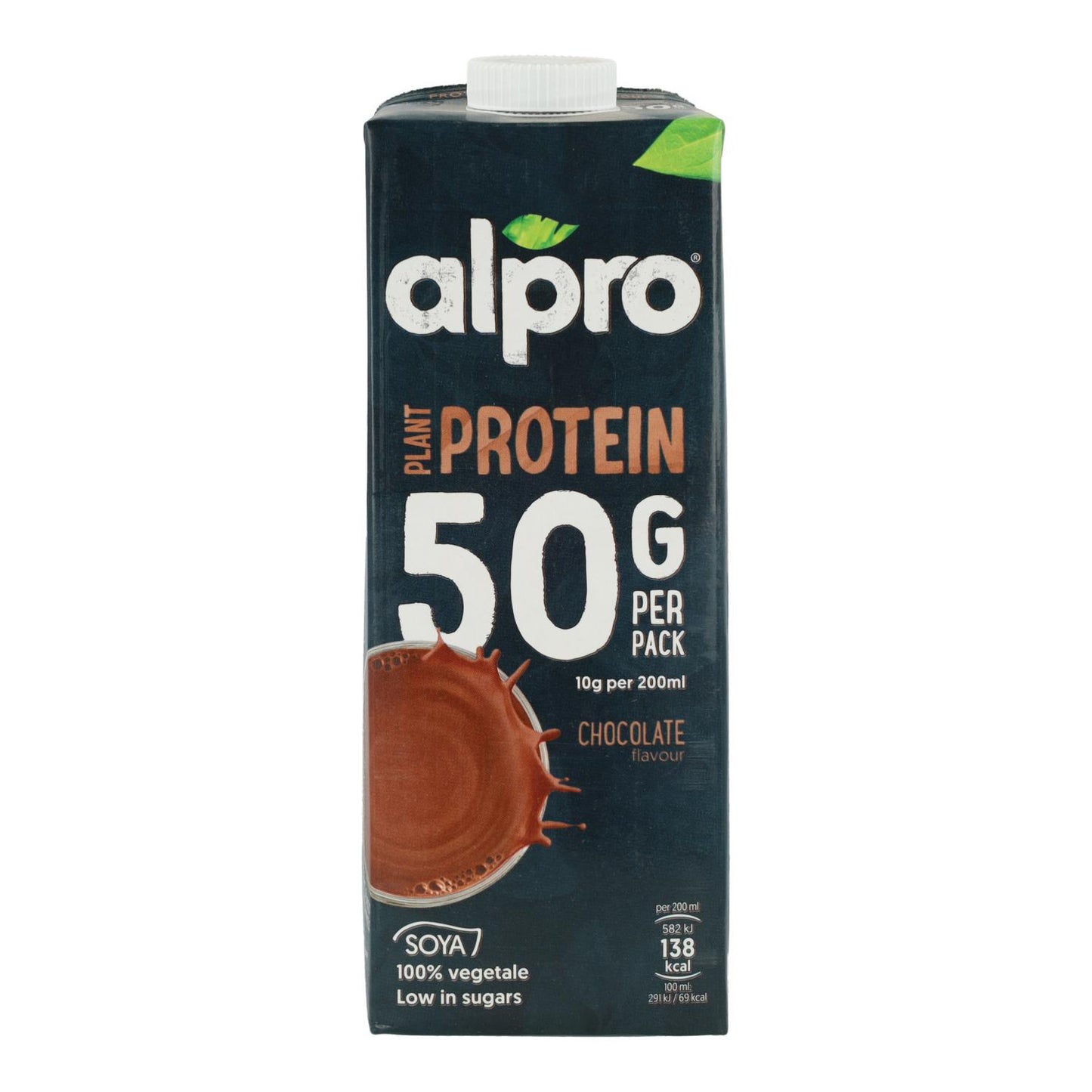 Pack 6 uds Bebida de Soja Chocolate con Proteínas Alpro 1 Litro