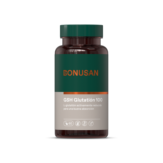 GSH Glutatión 100 Bonusan 60 cápsulas