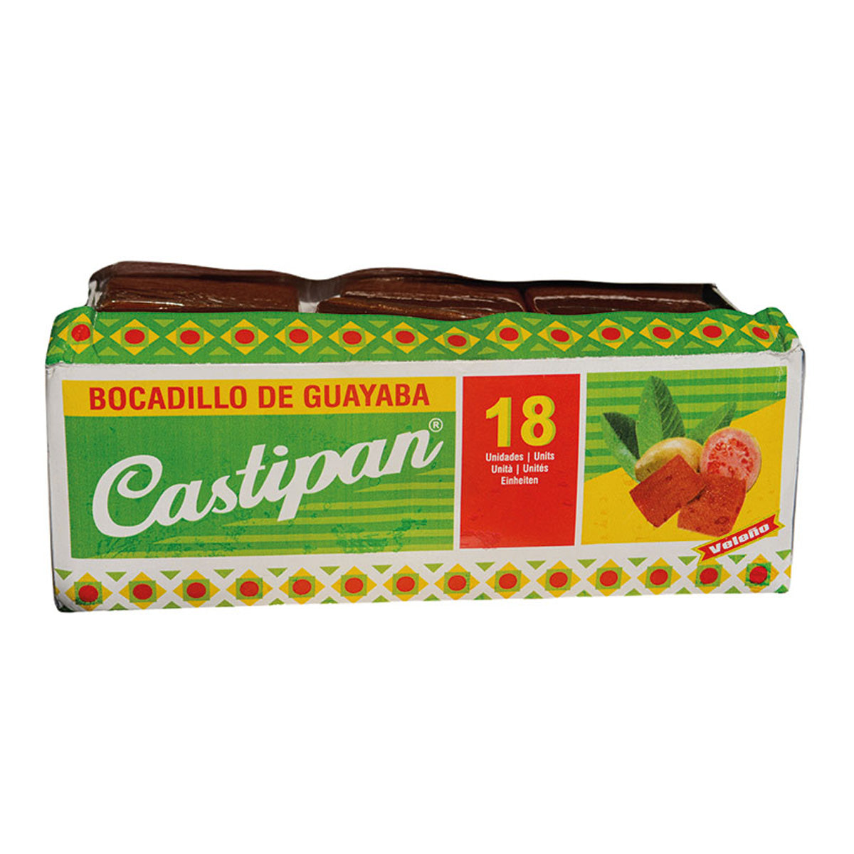 18 Bocadillos de Guayaba Castipan 650 g