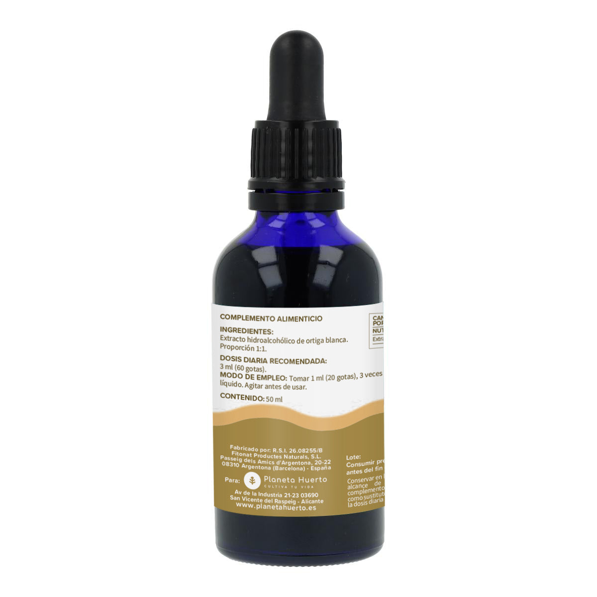 Extracto de Ortiga Blanca Planeta Huerto 50 Ml.