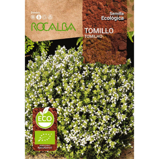 Semillas ecológicas de tomillo Rocalba