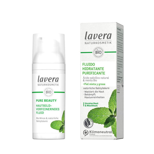 Fluido purificante ácido salicílico y menta BIO, Lavera 50 ml