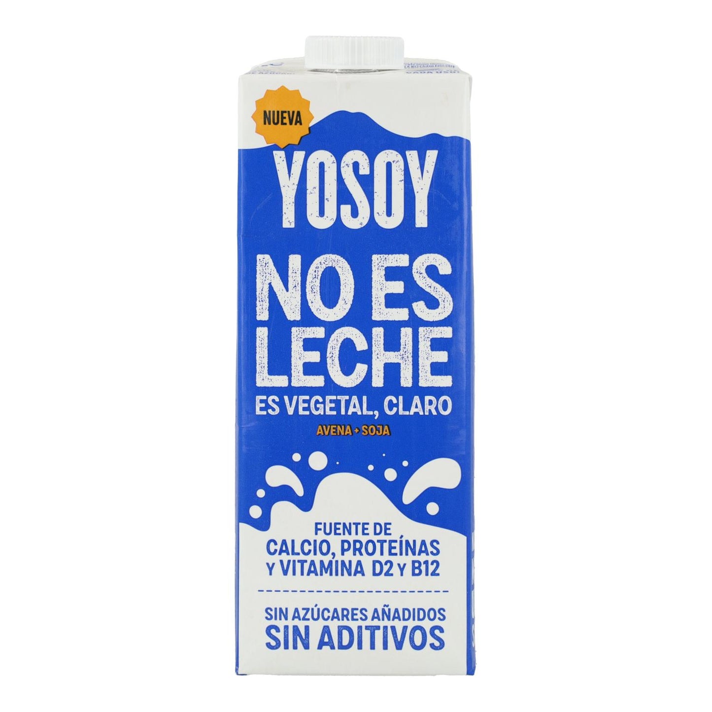 Pack 6 uds Bebida YOSOY NO ES LECHE de Avena y Soja sin gluten YOSOY 1L