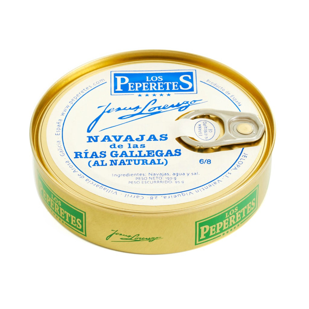 Pack 6x Navajas Finisterre 6/8 Los Peperetes 120 g