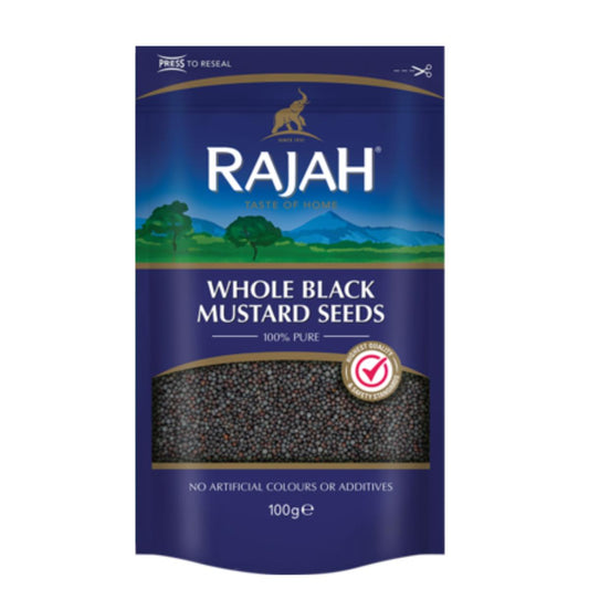 Semillas de Mostaza Negra Enteras Rajah 100g