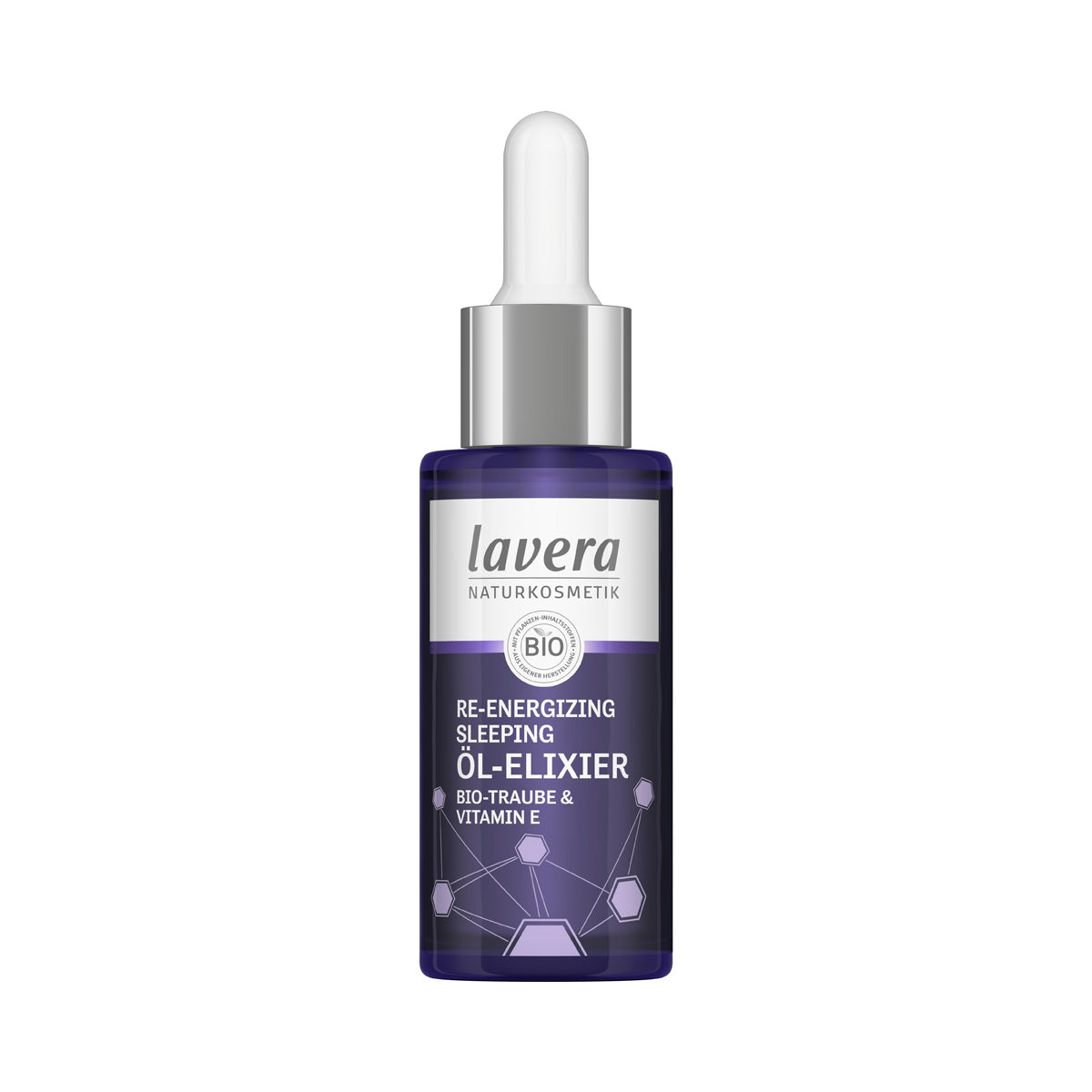 Aceite elixir sleeping reparador uva bio y vitamina e Lavera 30 ml