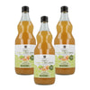 Pack 3x Vinagre de manzana ECO crudo sin filtrar con la madre Planeta Huerto 1L
