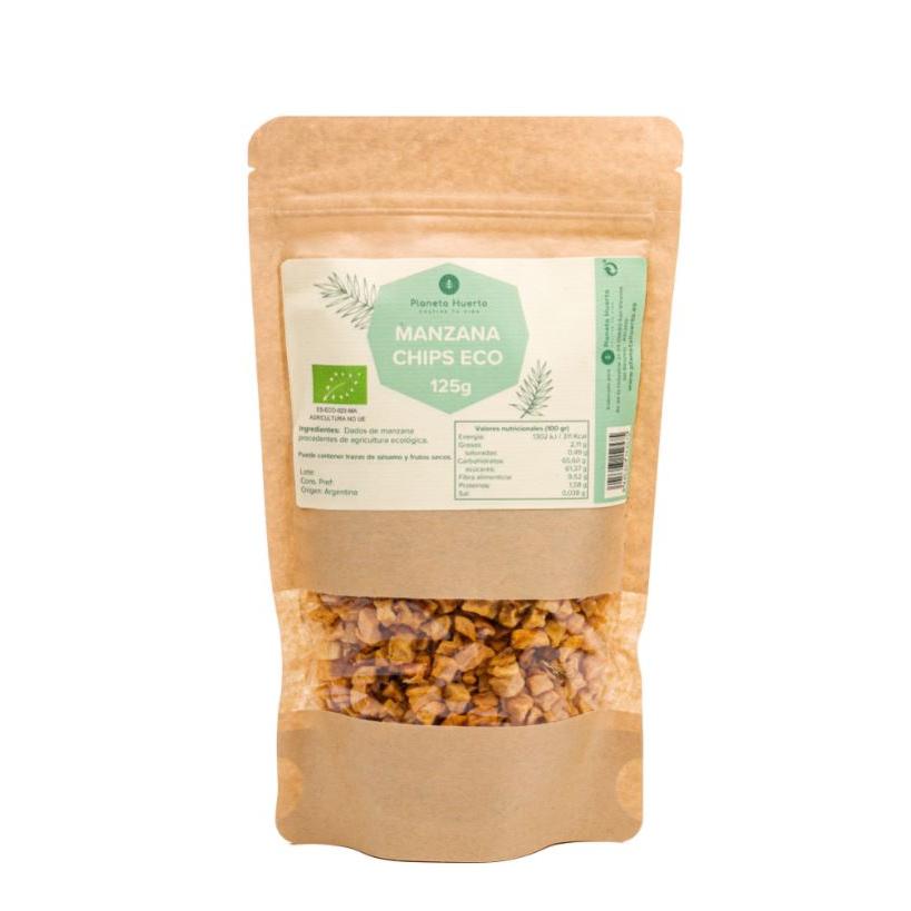 Manzana chips ECO Planeta Huerto 125 g