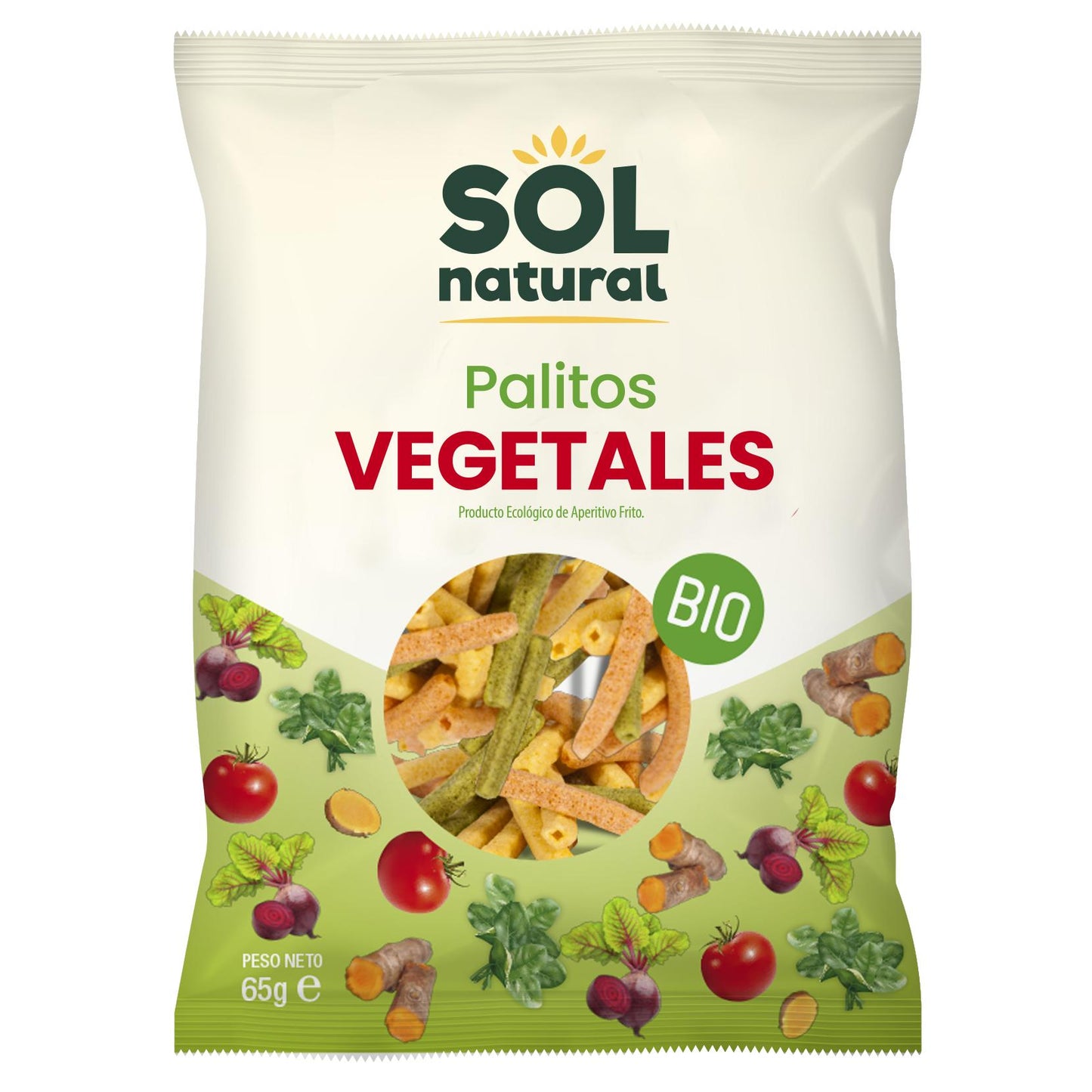 Palitos Vegetales BIO Sol Natural 70g