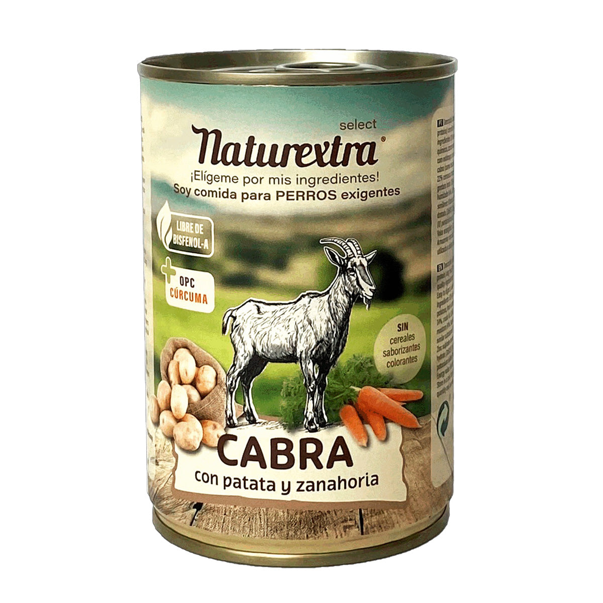 Naturextra comida humeda cabra 400g