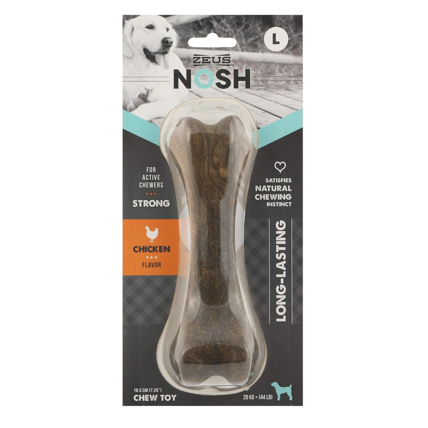 Nosh Strong Hueso Pollo Zeus L, 18cm