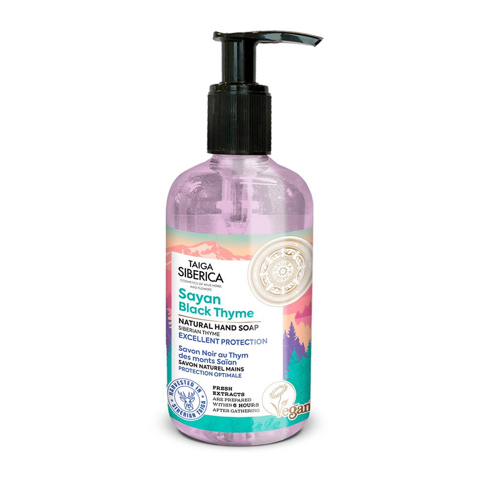 Jabón de manos natural Protección excelente Taiga Natura Siberica 300 ml