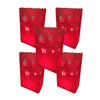 Lightbags Bolsas de papel Pack 5 unidades "Rojo Stars"