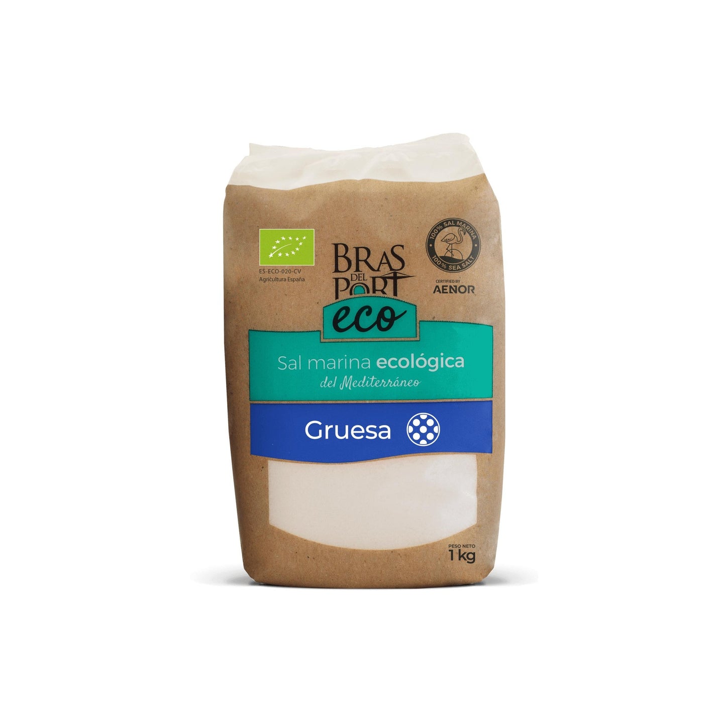 Sal marina gorda BIO Bras del Port 1kg