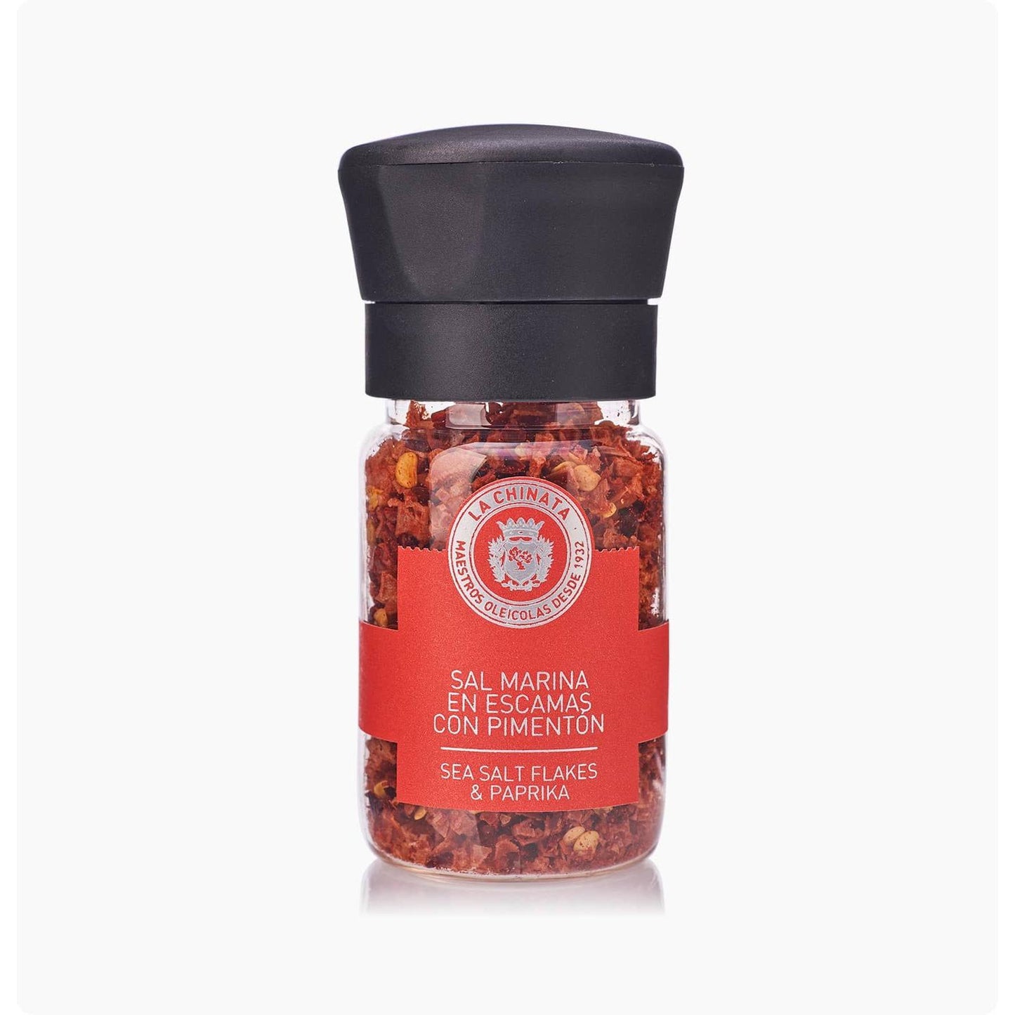 Molinillo Sal Marina en Escamas con Pimentón La Chinata 35 gr