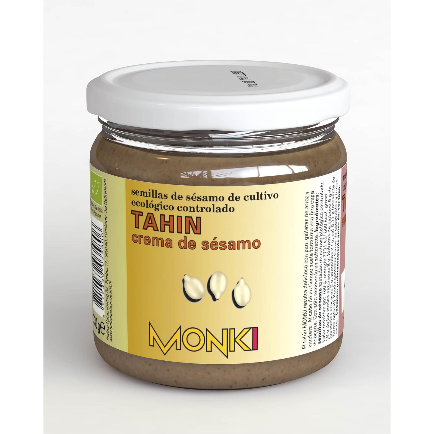 Tahin Blanco Bio Monki 330g