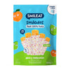 SMILADO pera y melocotón ecológico, helado flash infantil 100% fruta SMILEAT