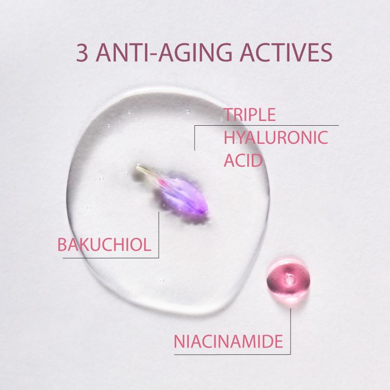 Guantes Mascarilla AntiAge Triple Ácido Hialurónico, Bakuchiol y Niaciniamida Iroha Nature 2 x 9ml