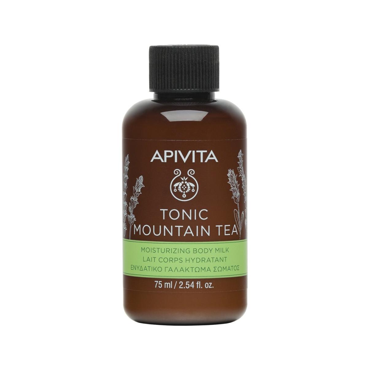 Mountain tea crema corporal hidratante formato viaje, APIVITA 75 ml