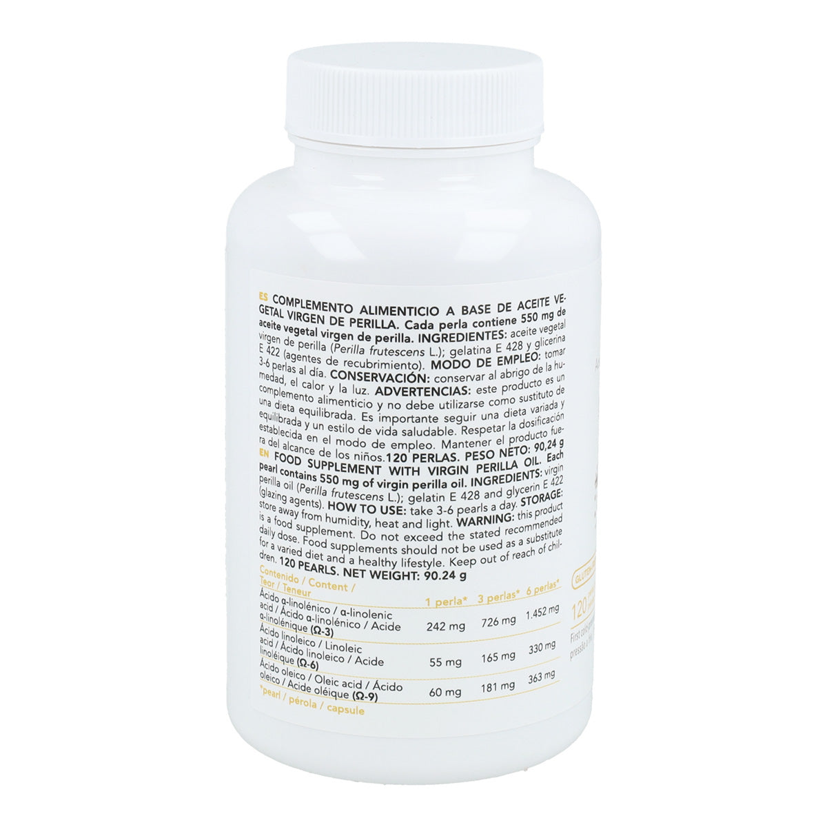 Aceite Vegetal de Perilla Intersa 120 perlas