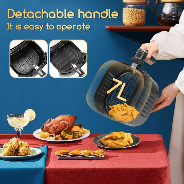 Freidora de Aire Sin aceite Inteligente Smart Box Aigostar 7L