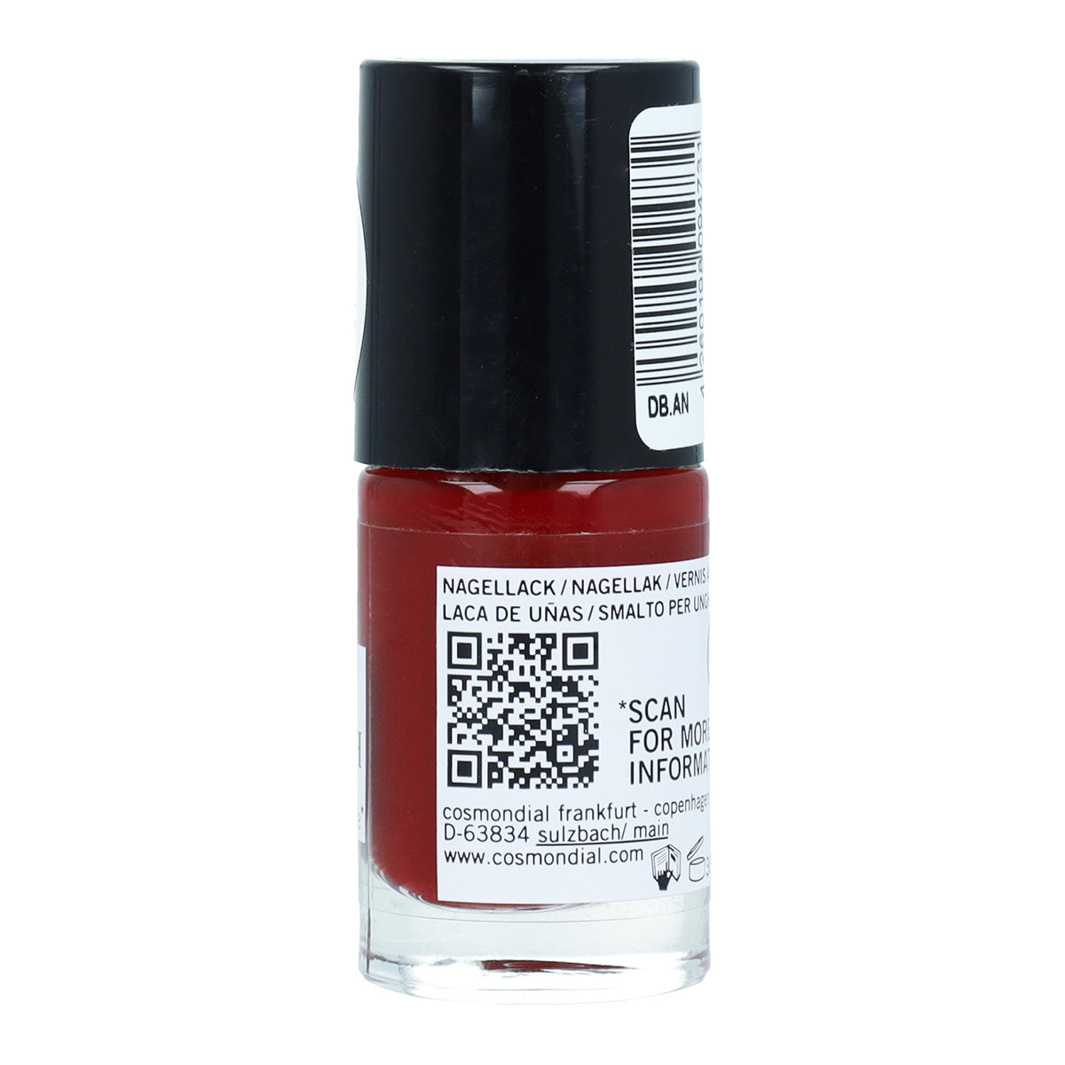 Esmalte de uñas Cherry red Benecos 5 ml