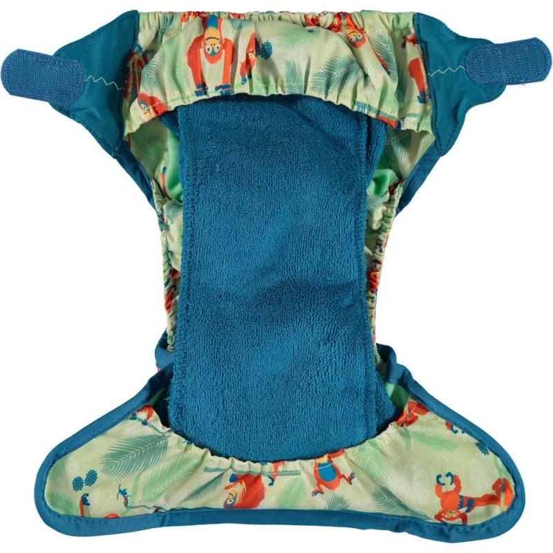 Pañal reutilizable bambú Pop-in velcro Orangutan Close Parent