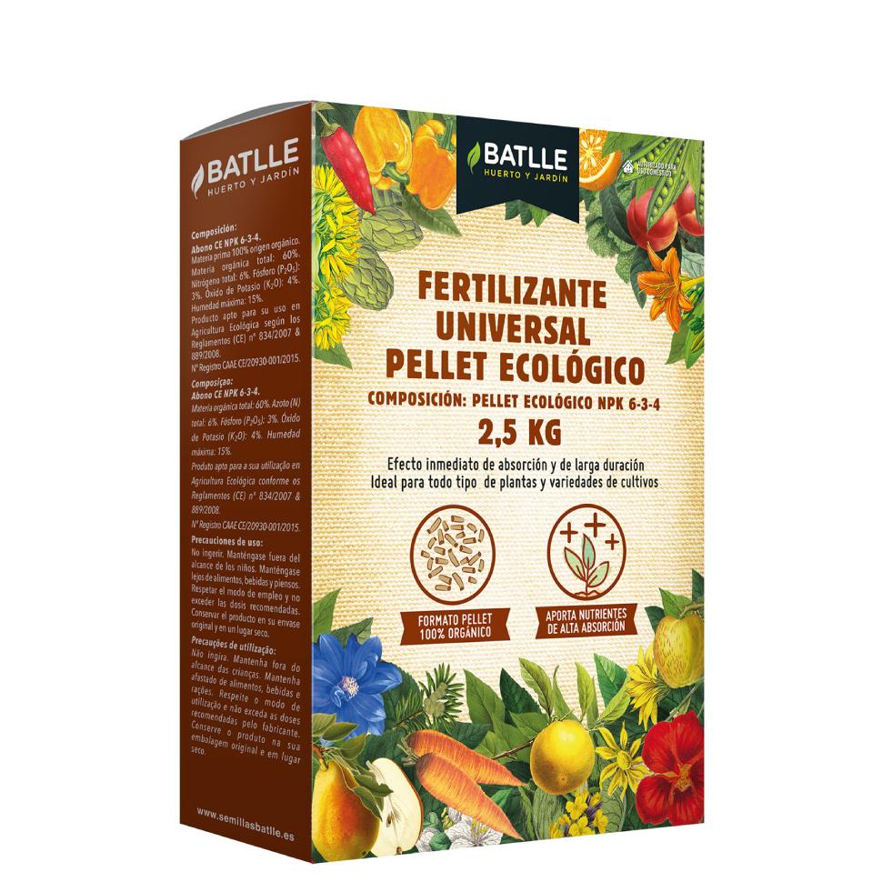 Fertilizante Universal Ecológico Batlle Bio 2,5 Kg