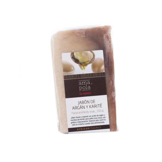 Jabón de argán y karité Amapola Biocosmetics 100 g