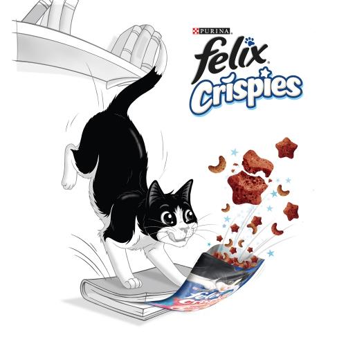 FELIX Crispies Buey y Pollo 45g