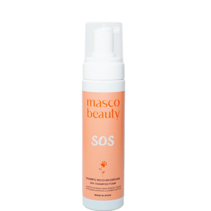 Champú seco para perros en espuma Masco Beauty 200 ml