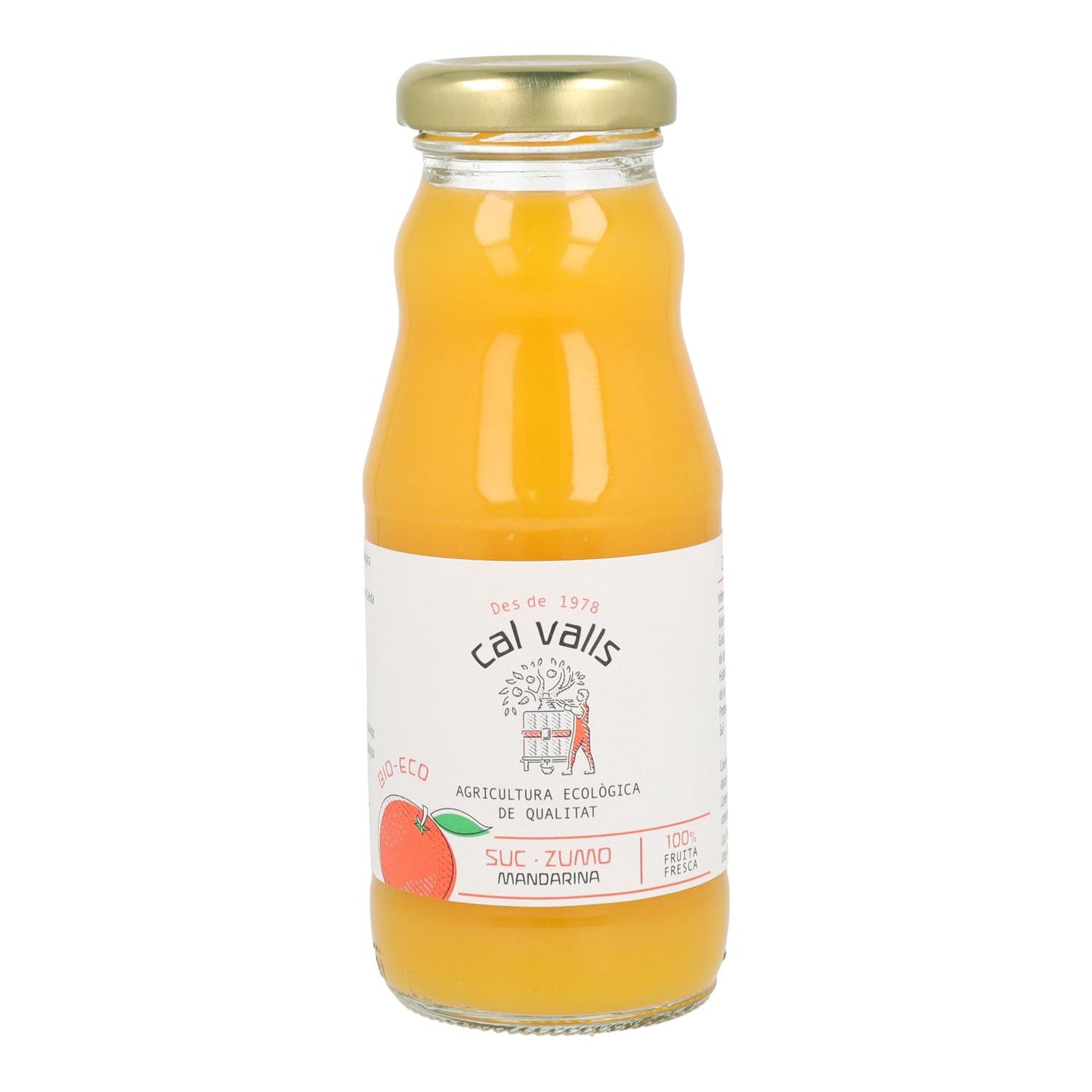 Zumo de Mandarina ECO Cal Valls 1 L