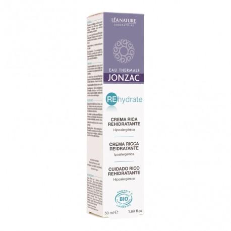 Crema Rica Hidratante Rehydrate Eau Thermale Jonzac 50 Ml
