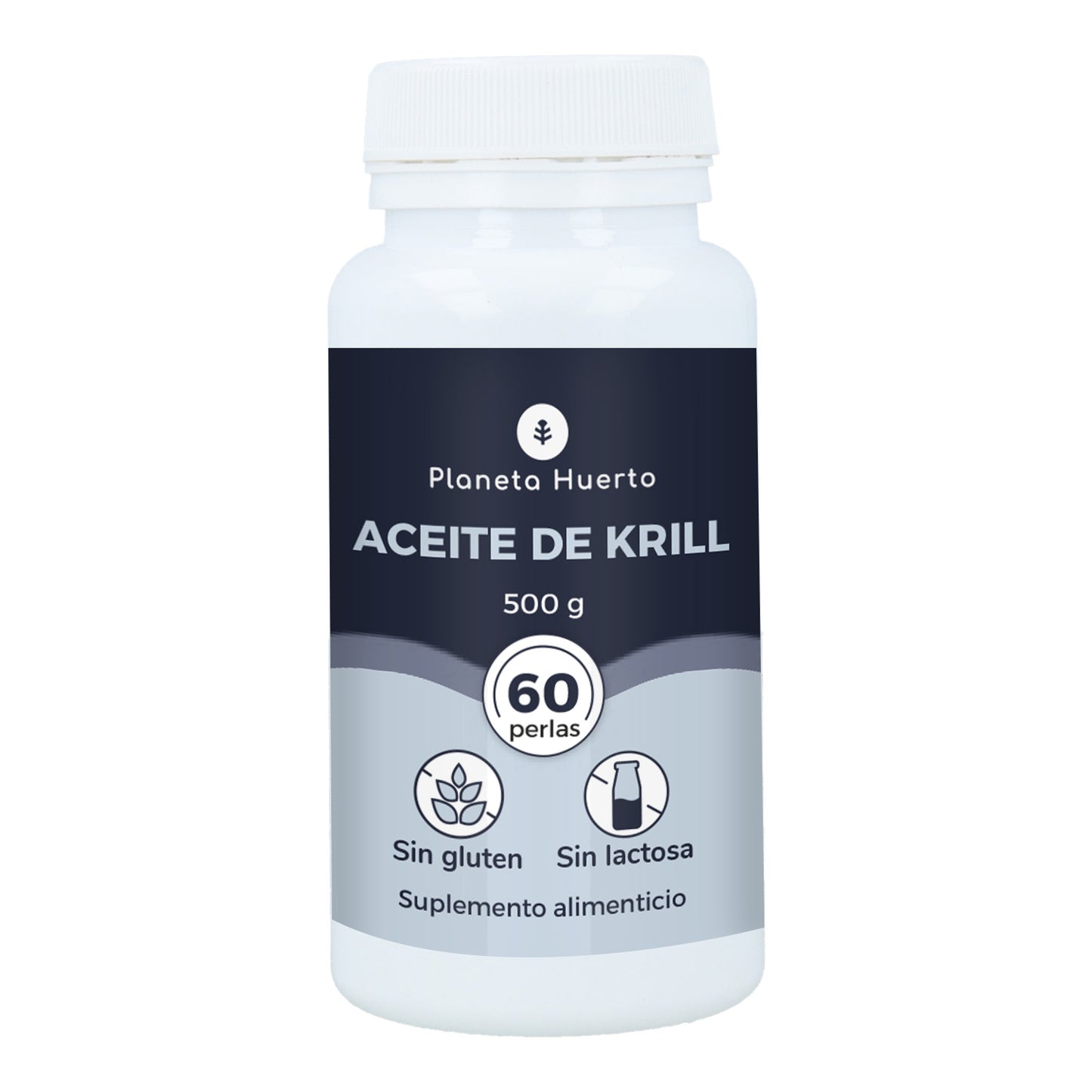 Aceite  de Krill 500mg  Planeta Huerto 60 Perlas
