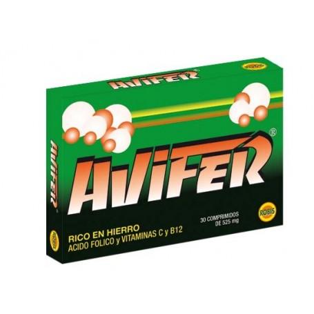 Avifer Robis 30 comprimidos 525mg