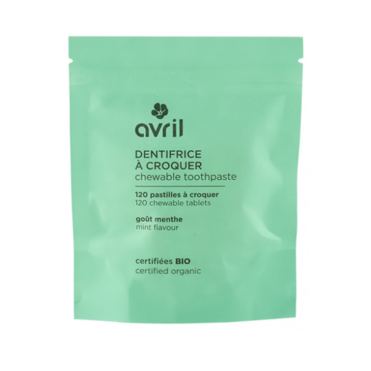 Pasta de dientes masticable, Avril, 120 comprimidos