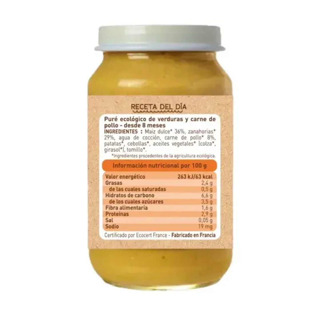 Tarrito Menu Tradición Pollo Babybio 200g